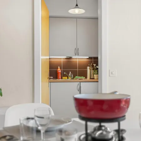 Lägenhet - - 2 Personnes - Balcon Avec Superbe Vue Crans-Montana