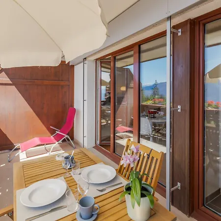 Lägenhet - - 2 Personnes - Balcon Avec Superbe Vue Crans-Montana